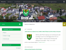 Tablet Screenshot of loski-potok.si